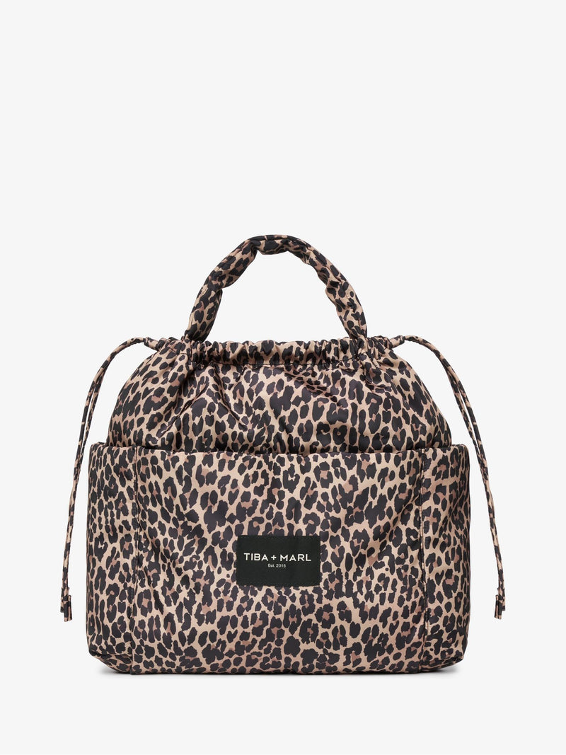 Tiba + Marl Luna drawstring changing tote - British product