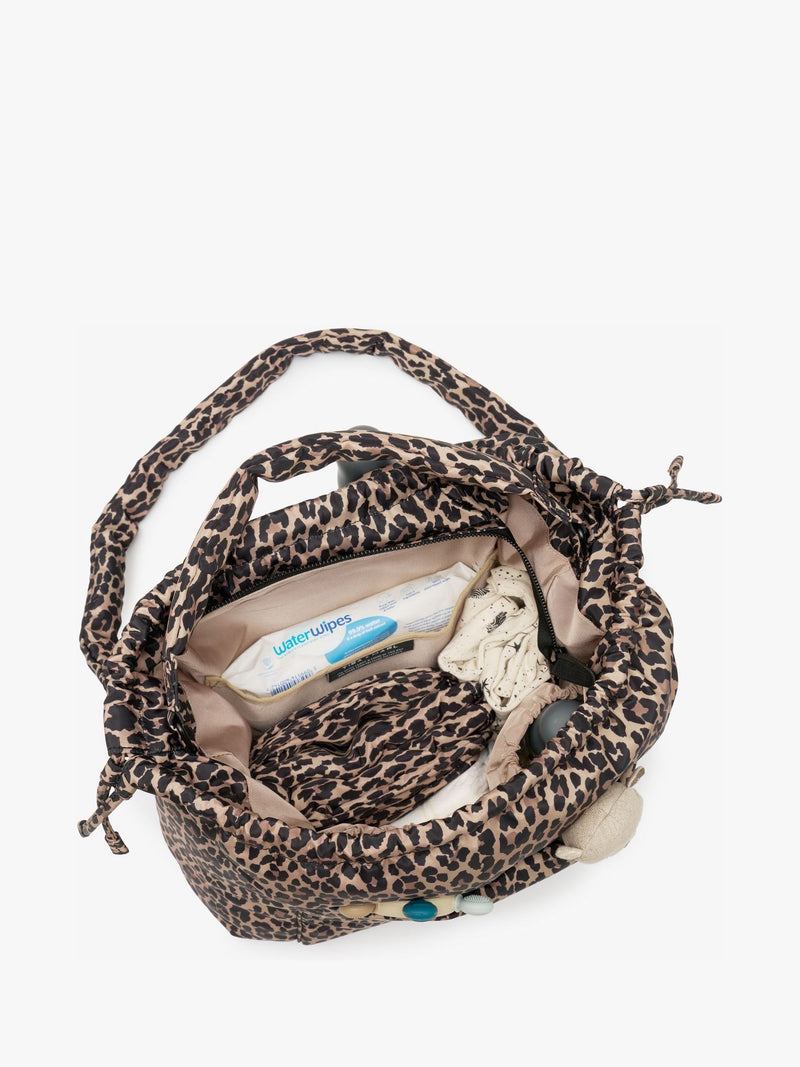Tiba + Marl Luna drawstring changing tote - British product