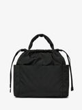 Tiba + Marl Black Luna drawstring changing tote - British product