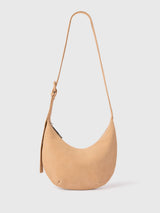 Next Whistles Nude Small Sia Suede Cross-Body Bag- Buy online at McGrocer