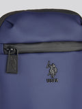 U.S. Polo Assn. blue small arrowhead cross-body bag (British brand)