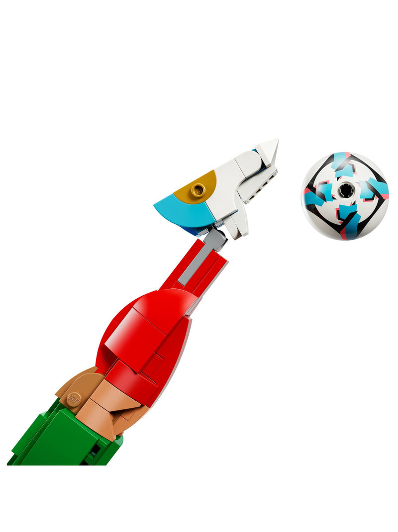 LEGO Cristiano Ronaldo Football Legend building set, imported from the UK