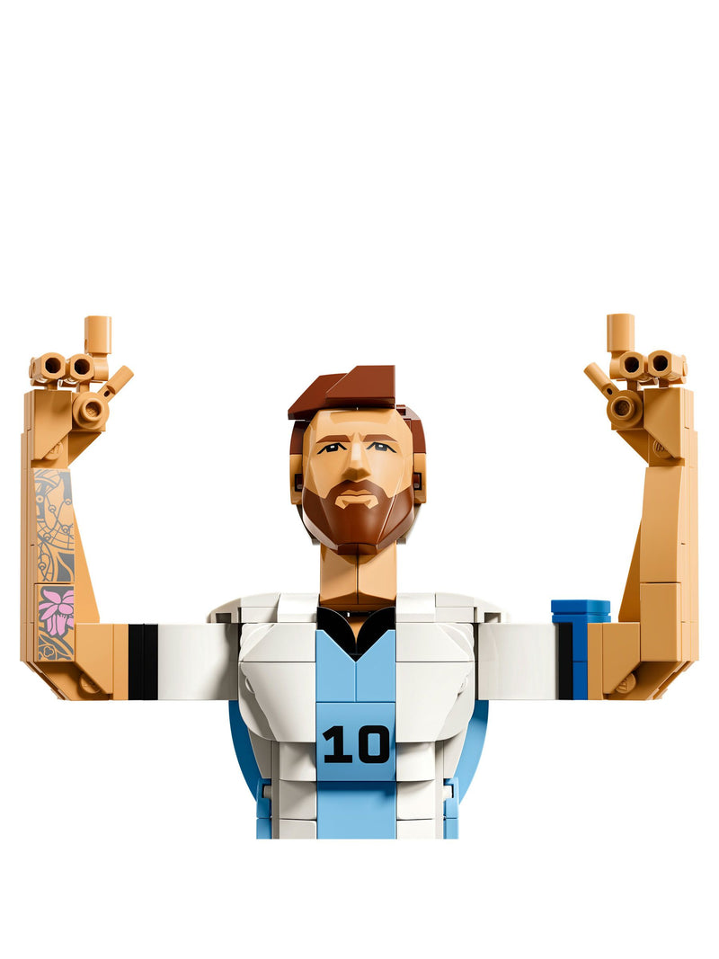 LEGO building toy Lionel Messi 38cm, imported from the UK