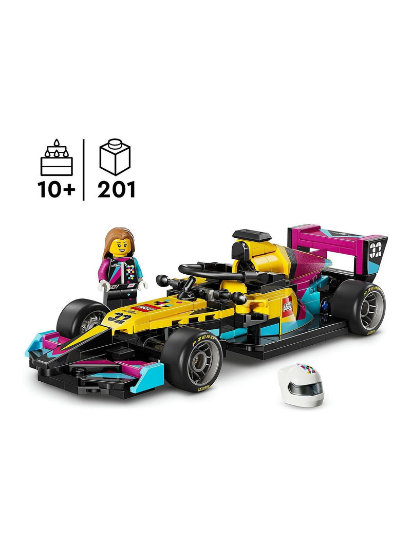 LEGO F1 ACADEMY race car toy, UK version
