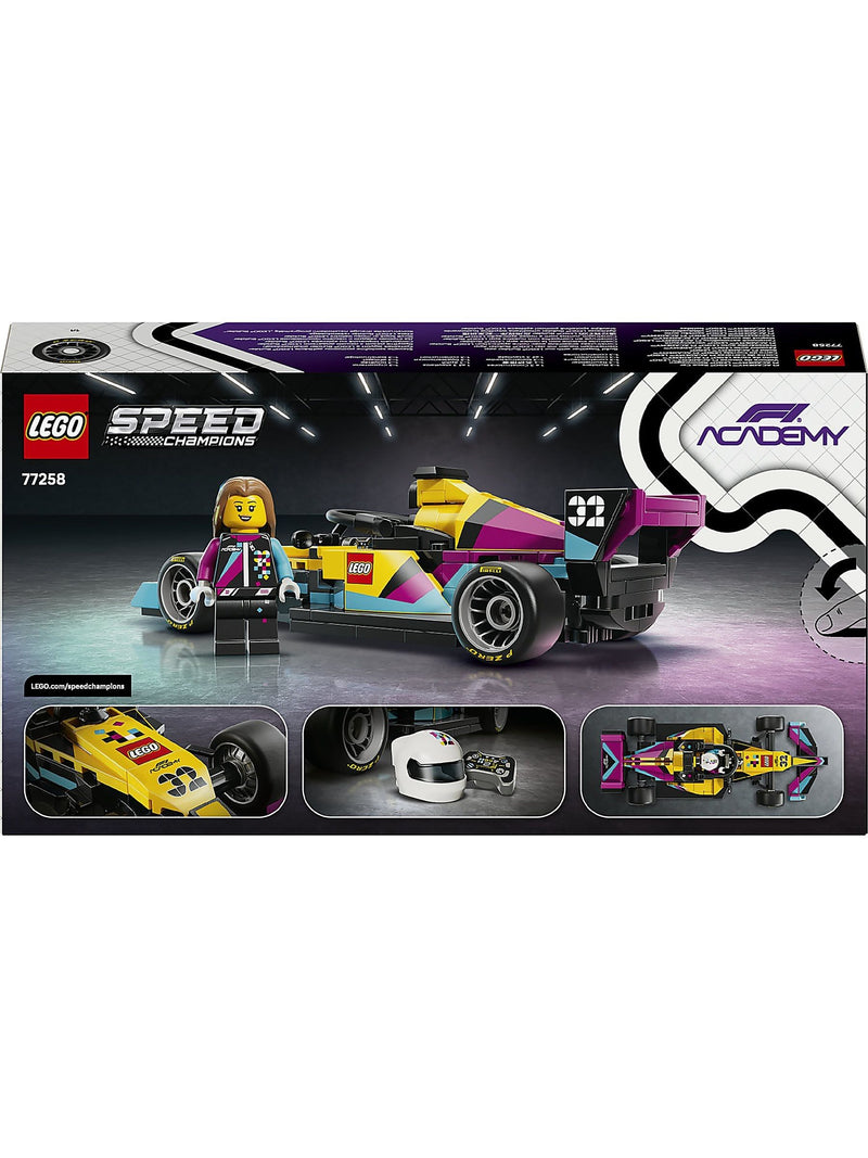 LEGO F1 ACADEMY race car toy, UK version