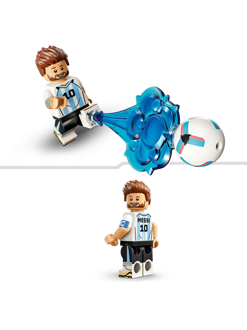 LEGO Lionel Messi football display set minifigure (British brand)