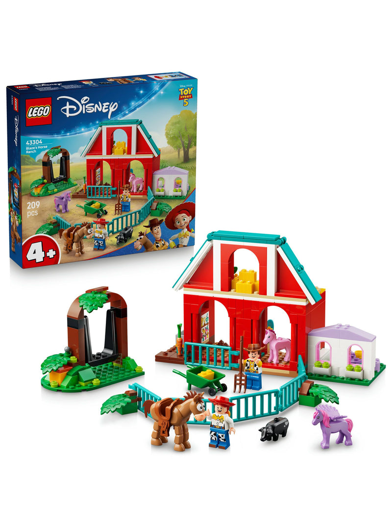 LEGO Toy Story 5 Woody Jessie set, imported from the UK