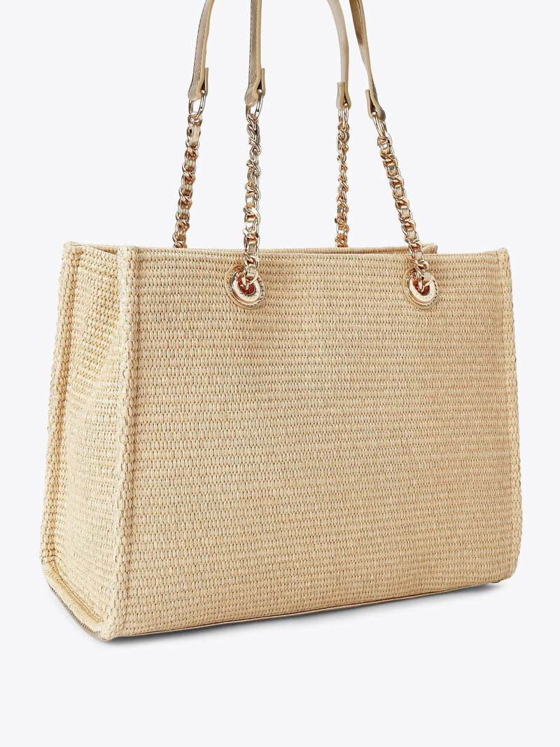 Carvela Sorrento cream flower tote bag - British product