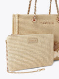 Carvela Sorrento cream flower tote bag - British product