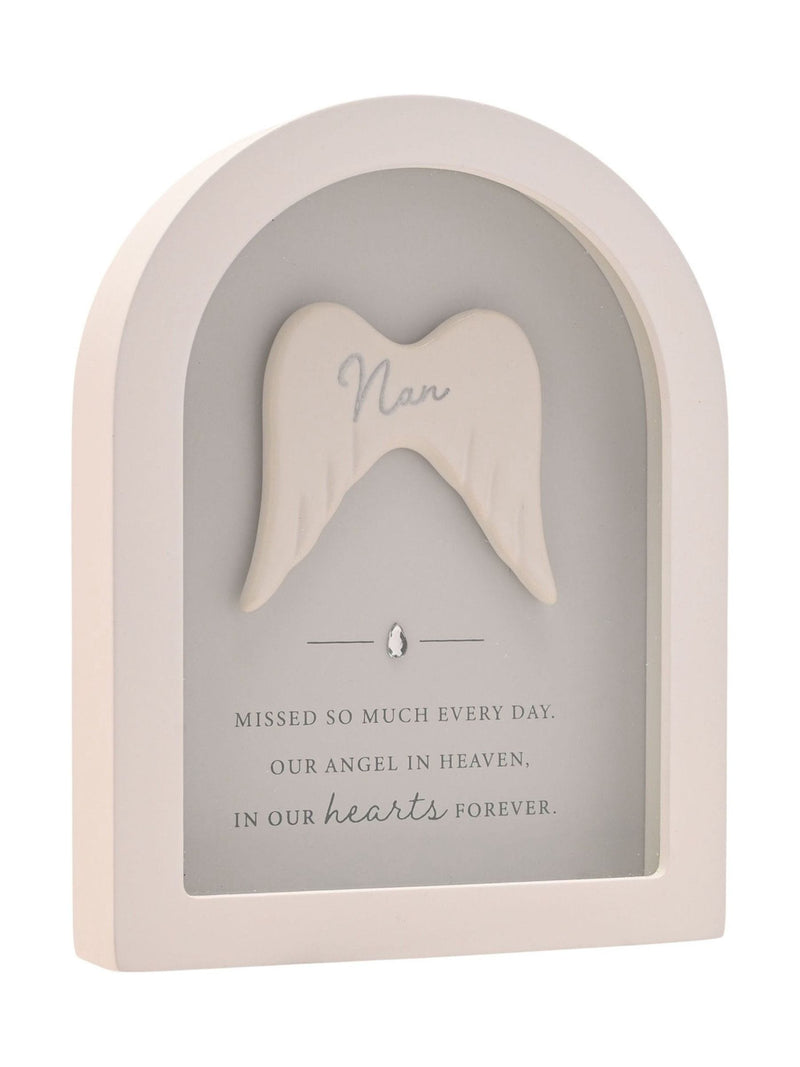 Widdop arched framed plaque Nan ornament 18cm, UK version