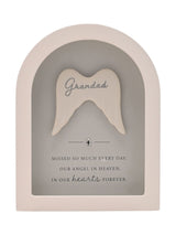 Next Widdop White Arched Framed Plaque - Grandad Remembrance Ornament- Buy online at McGrocer