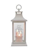 Next Widdop White Lantern - Those We Love Remembrance Lantern- Buy online at McGrocer