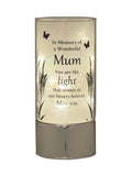 Widdop silver tube light Mum 20cm - British product