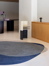 Next Orla Kiely Brink & Campman Element Arp Blue Wool Rug- Buy online at McGrocer