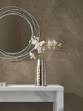 Wallpaper sample taupe A4 Luxe Lucia, imported from the UK