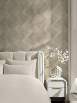 Next Luxe Gilver Dimora Cream Wallpaper Sample A4- Buy online at McGrocer
