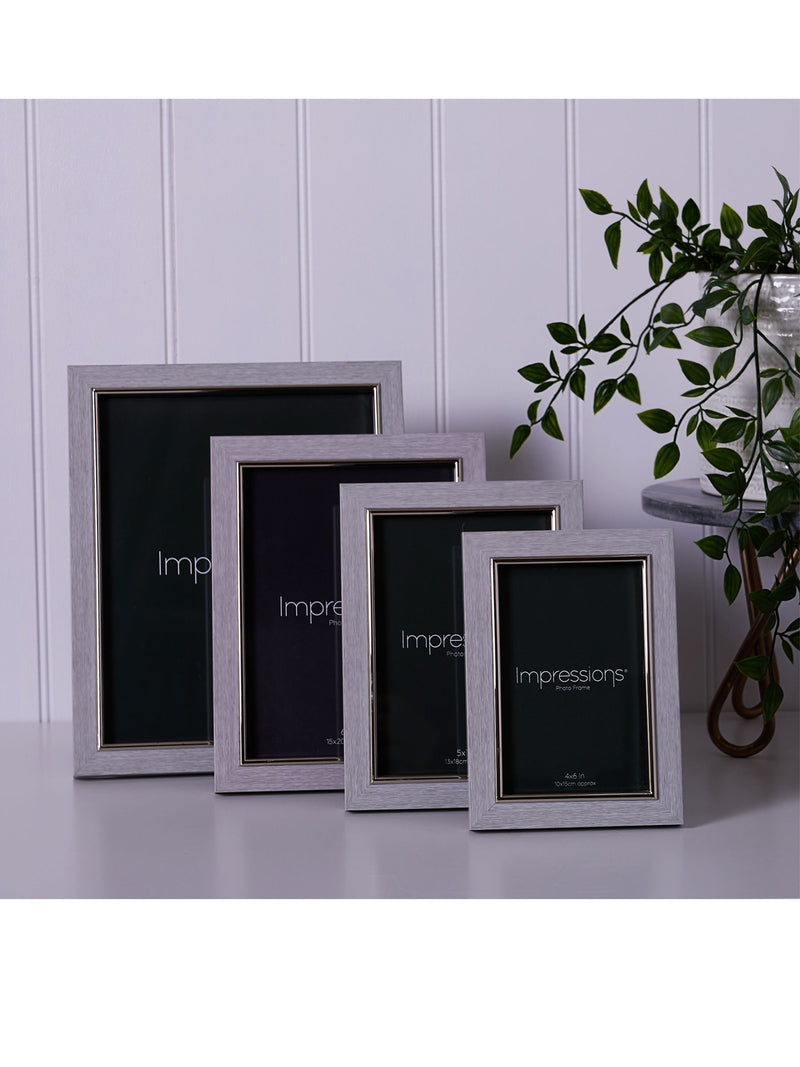 Widdop grey faux wood picture frame 8x10 (British brand)