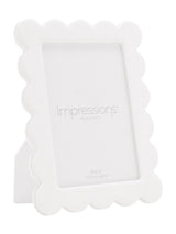 Next Widdop White Scalloped Edge Photo Frame 4x6- Buy online at McGrocer
