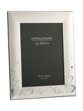 Impressions by Juliana silver photo frame with hearts 6x8 inch, UK version