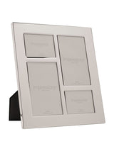 Next Widdop Silver Metal Plated 4 Aperture Collage Photo Frame, 27cm x 25cm- Buy online at McGrocer