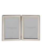 Next Juliana Widdop Silver Double Hinged Photo Frame- Buy online at McGrocer