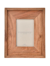 Next Widdop Brown 2 Tone Wood Photo Frame 4x6- Buy online at McGrocer