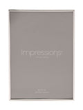 Widdop silver oblong photo frame 8x11.5 inch - British product