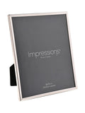 Widdop silver crackled edge photo frame 8x10 inch, imported from the UK
