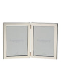 Widdop Silver silverplated double photo frame 5x7 inch - British product