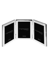 Next Widdop Silver Triple Flat Edge Photo Frame- Buy online at McGrocer