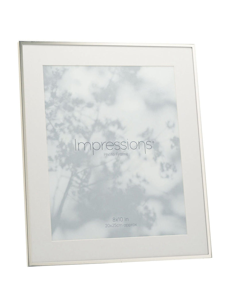 Widdop silver photo frame for 8x10 print (British brand)
