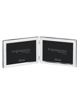 Next Widdop Silver Double Landscape Photo Frame (13x18cm)- Buy online at McGrocer