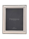 Widdop silver-toned photo frame 8x10 inch (British brand)