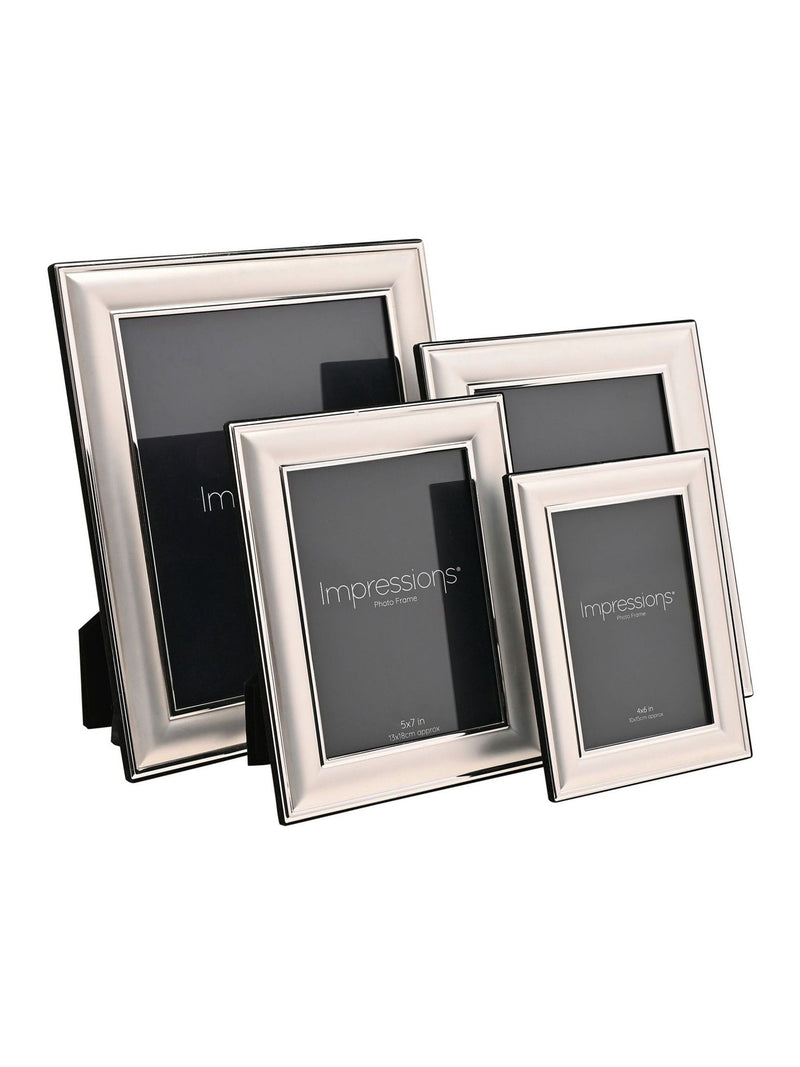 Widdop silver-toned photo frame 8x10 inch (British brand)