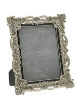 Next Widdop Silver Antique Floral Resin Crystals Photo Frame 27x23cm- Buy online at McGrocer