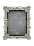 Impressions by Juliana Widdop Silver Antique Floral Resin Photo Frame (British brand)