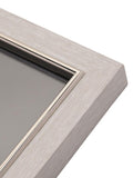 Widdop grey faux wood photo frame 6x8 inch (British brand)