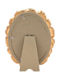 Widdop gold rose oval photo frame 5x7 (British brand)