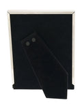 Widdop silver photo frame with glitter band 4x6 inch, imported from the UK