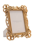 Widdop gold bowknot photo frame 5x7, imported from the UK