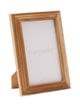 Next Widdop Brown Wooden Photo Frame with White Trim 4x6- Buy online at McGrocer