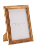 Next Widdop Brown Wooden Photo Frame with White Trim 5x7- Buy online at McGrocer