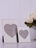 Widdop silver heart aperture photo frame 5x5, UK version