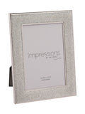 Impressions by Juliana glitter band silver photo frame, imported from the UK
