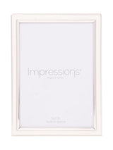 Next Widdop White Silver Plated Photo Frame with Epoxy for 5x7 Photograph- Buy online at McGrocer
