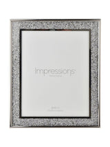 Next Widdop Silver Glitter Photo Frame- Buy online at McGrocer