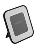 Widdop black photo frame with white mount, UK version