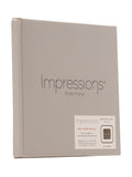 Widdop black photo frame with white mount, UK version