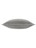 Furn charcoal dove velvet cushion 55x55cm, imported from the UK