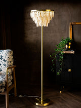 Next Rockett St George Brass Feather Leaf Chandelier Ceiling Light- Buy online at McGrocer